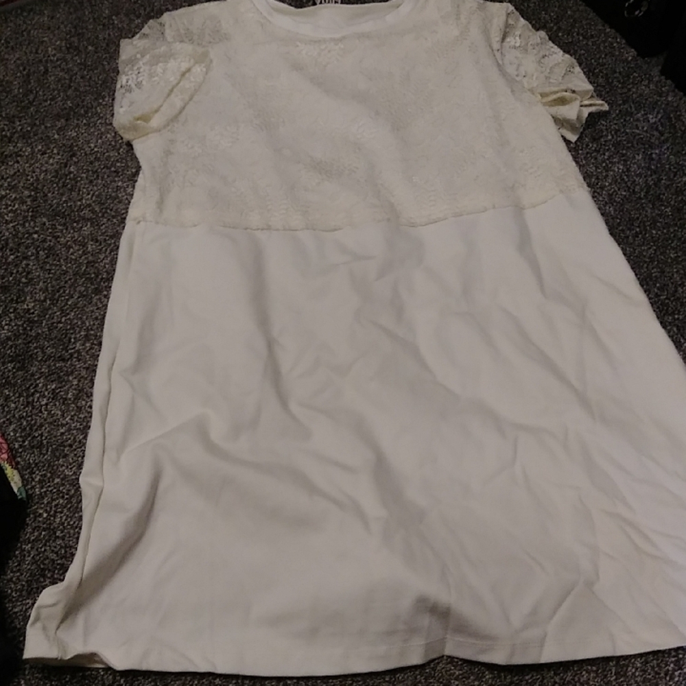 Arula White Lace Dress